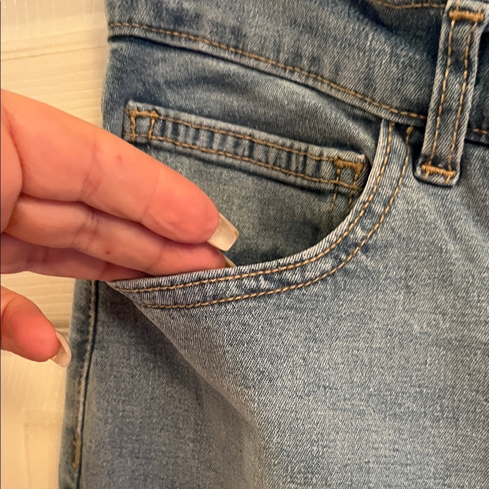 Forever 21 Denim Blue Flare Jeans - Picture 4 of 7